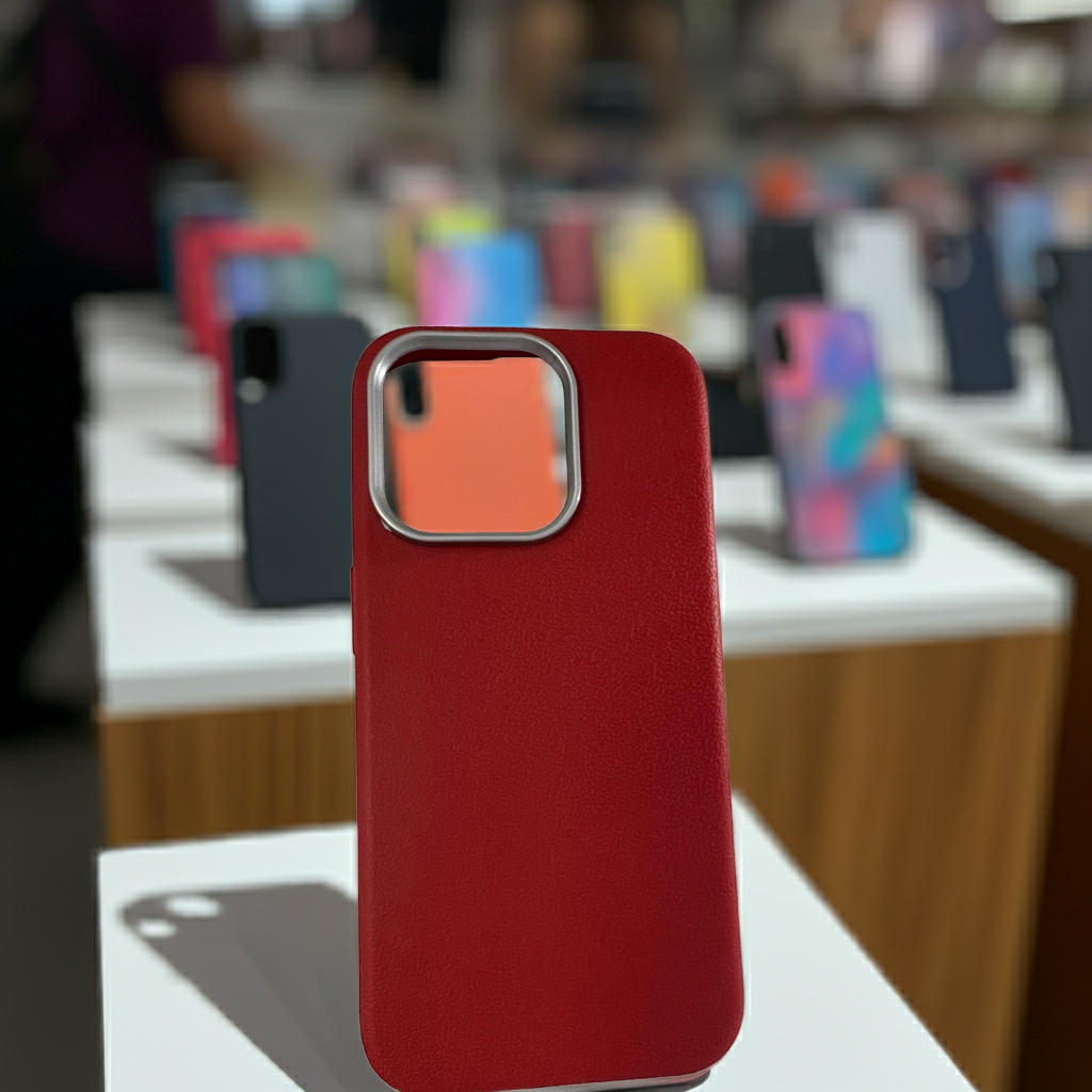 Cover iPhone 15 Pro rosso - Protezione elegante e vivace per il tuo smartphone - MOKO