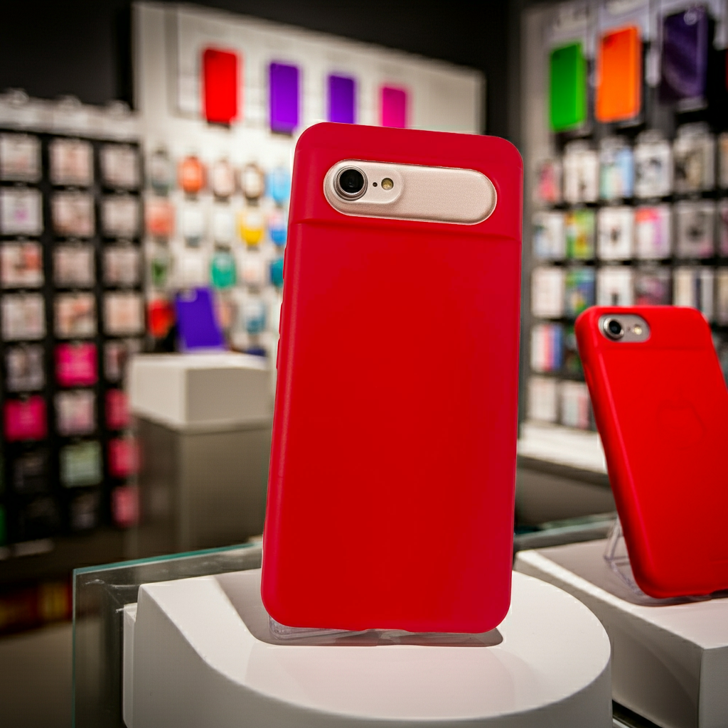 Cover Google Pixel 8 Rossa - Protezione Colorata e Stile Unico - MOKO