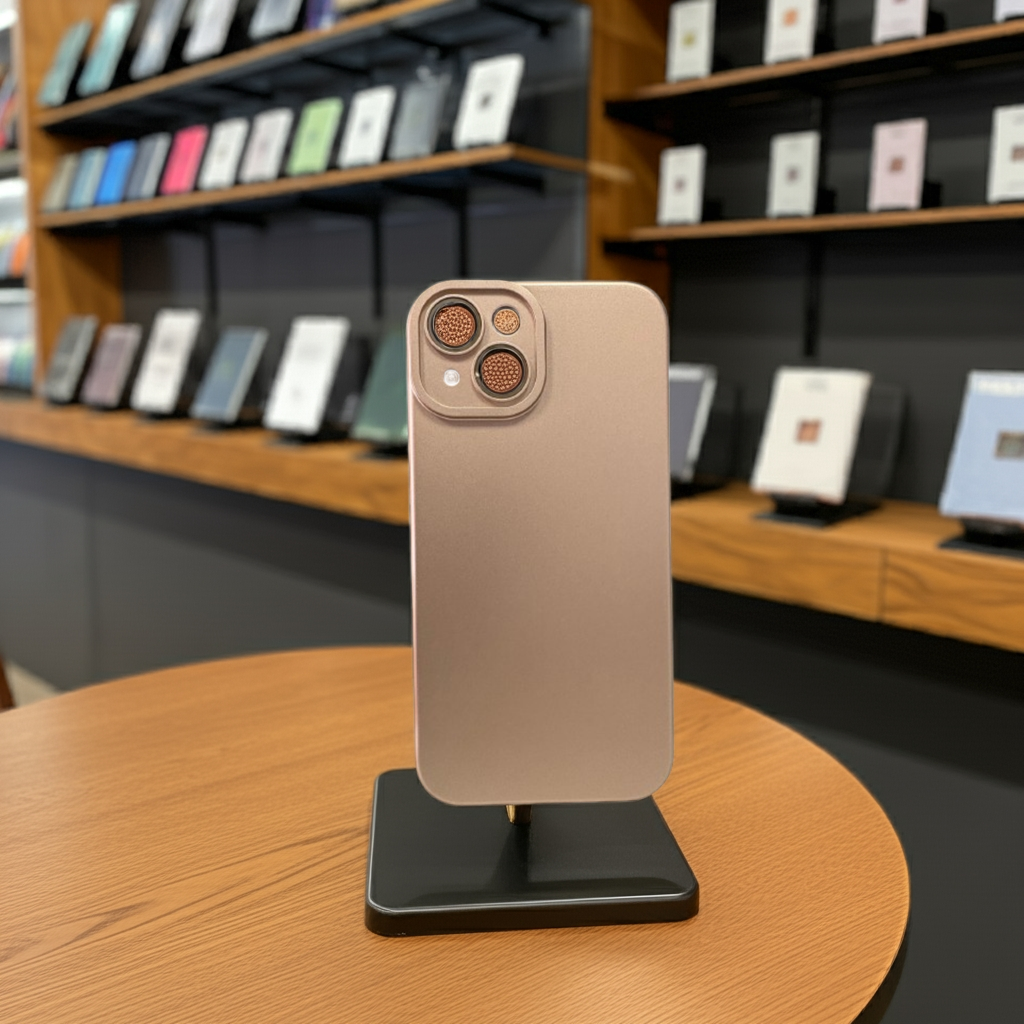 Cover colorata Iphone 14 Plus Oro - MOKO