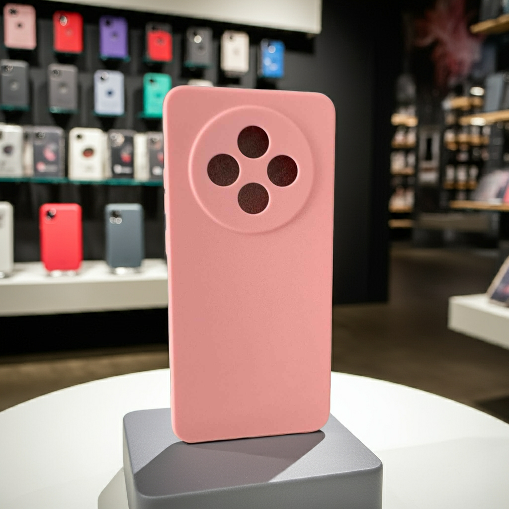 Cover colorata Oppo reno 12 fs rosa - MOKO