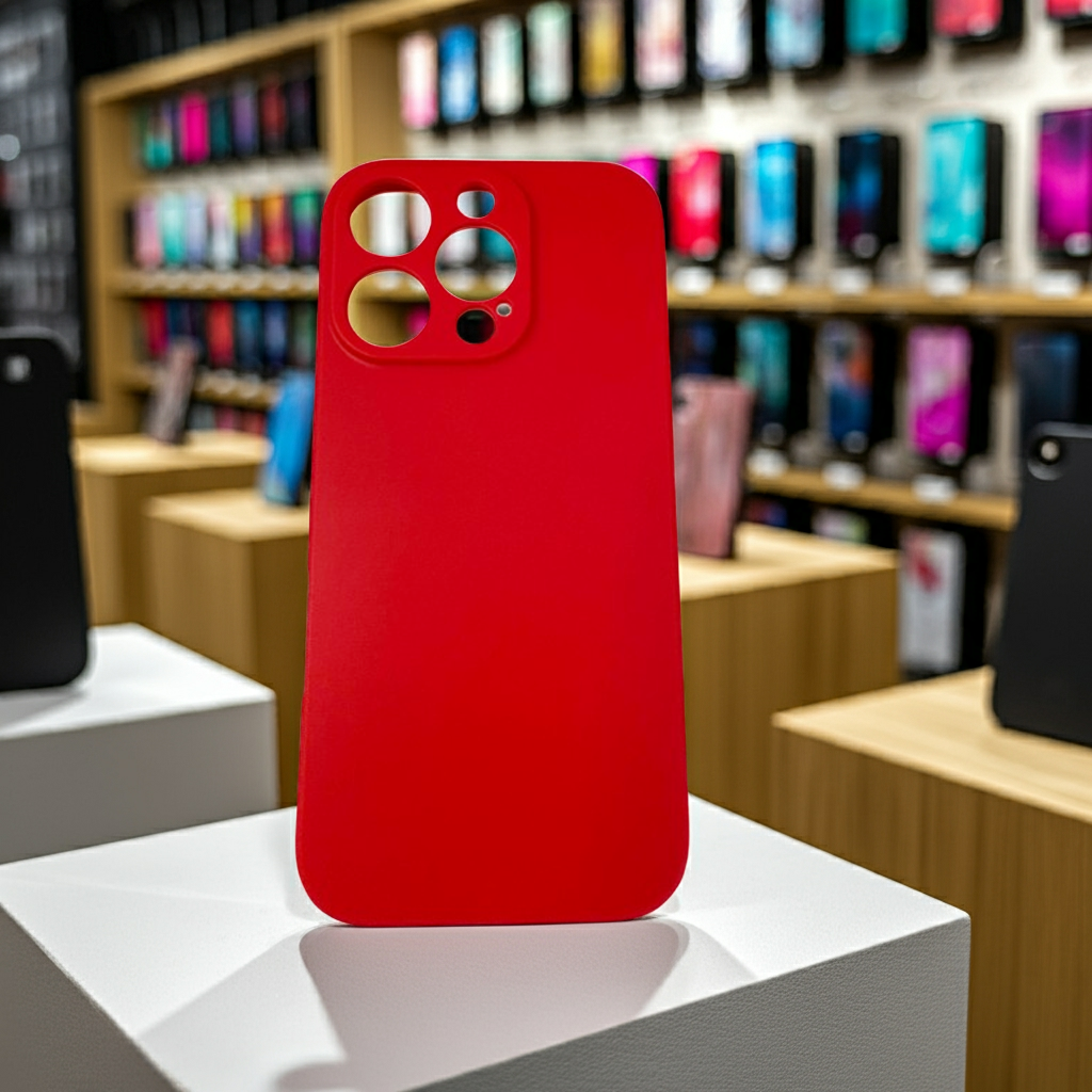 Cover iPhone 16 Pro Max rosso - Design Colorato e Protettivo - MOKO