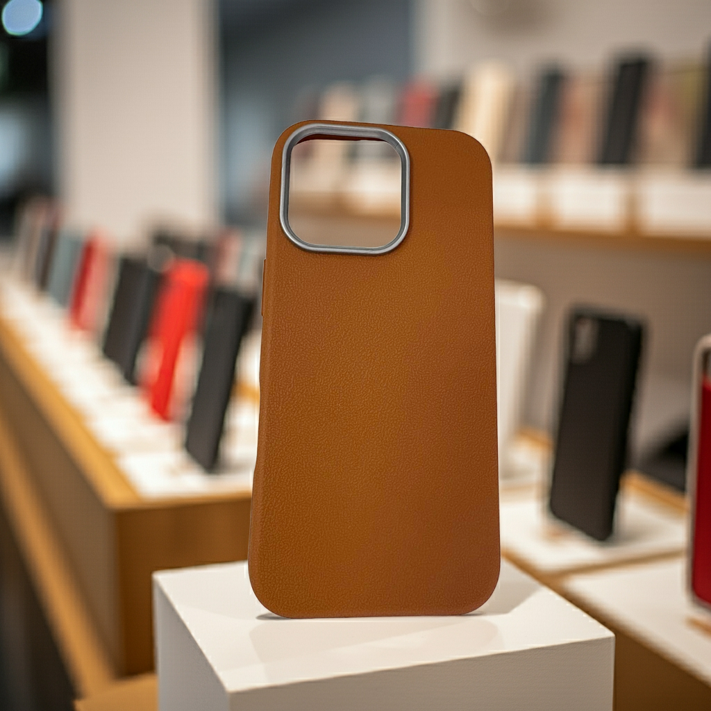 Cover colorata iPhone 16 Pro marrone - Protezione elegante e alla moda - MOKO