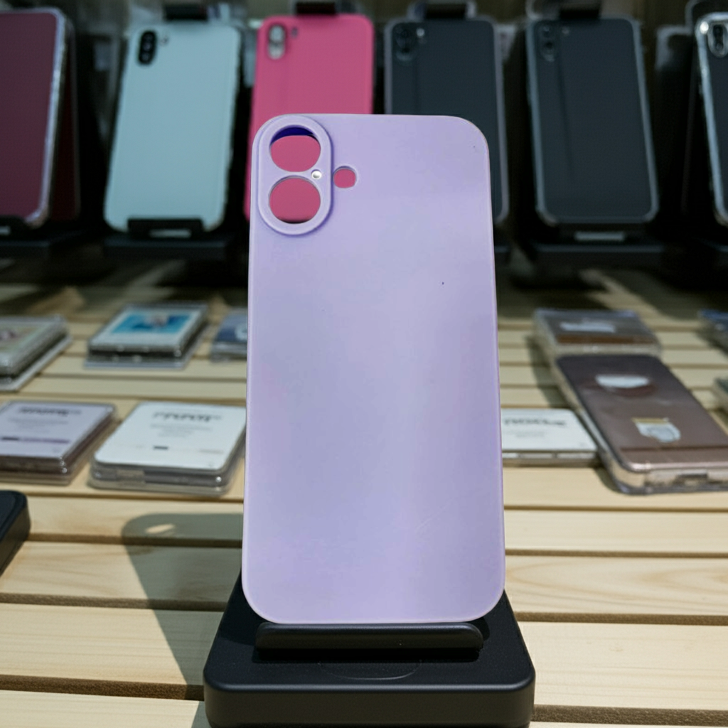 Cover colorata iPhone 16 Plus lilla - Stile e protezione unmatched - MOKO