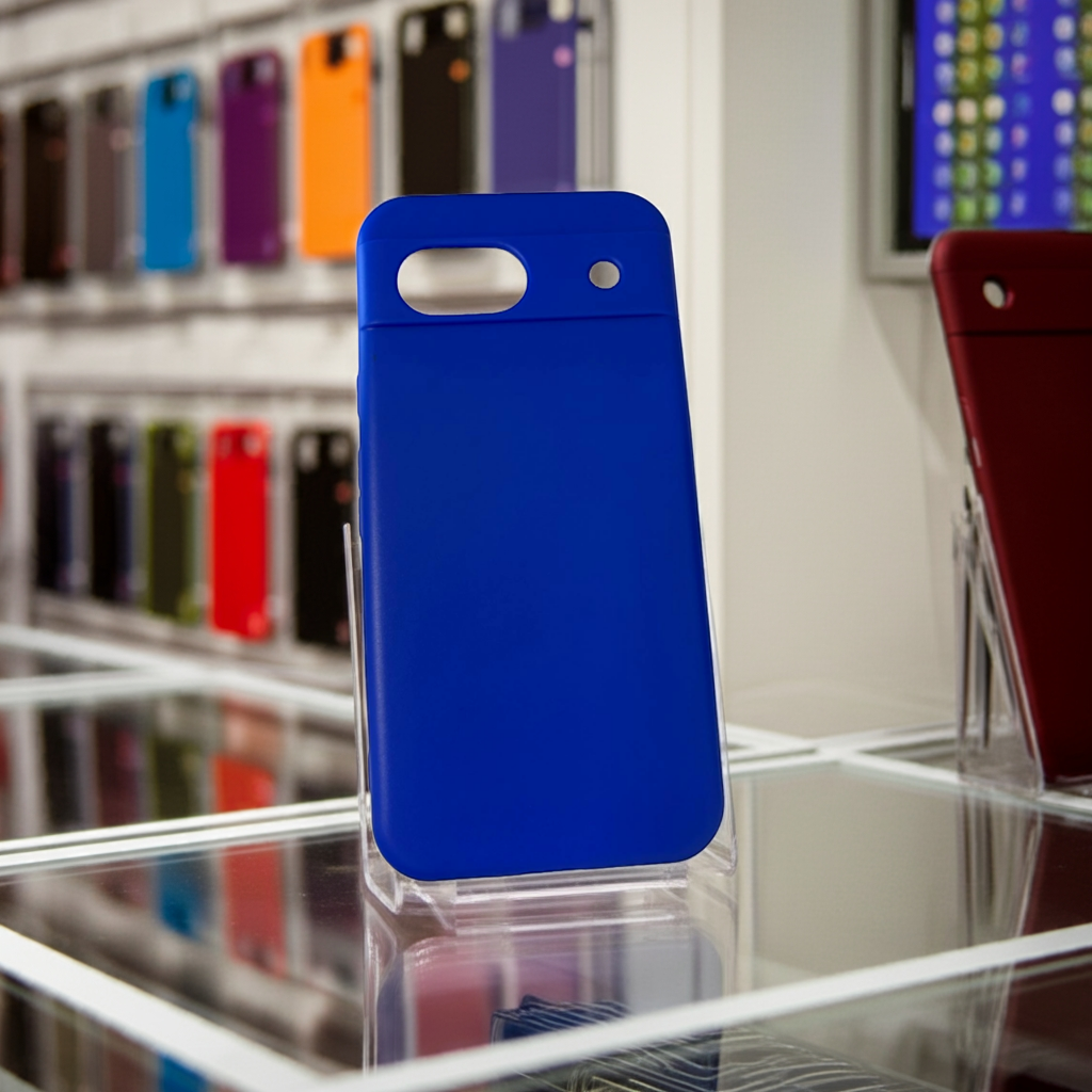 Cover colorata Google Pixel 8 A- blu acceso - MOKO