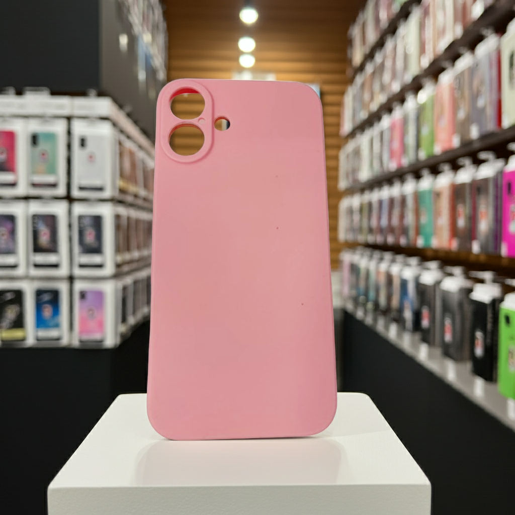Cover colorata Iphone 16 Plus rosa - MOKO