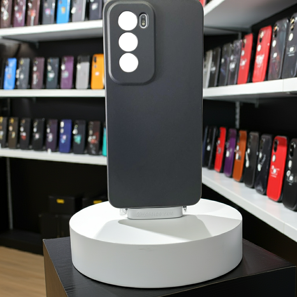 Cover Oppo Reno 12 5G NERO - Elegante e Protettiva con Stile Unico - MOKO