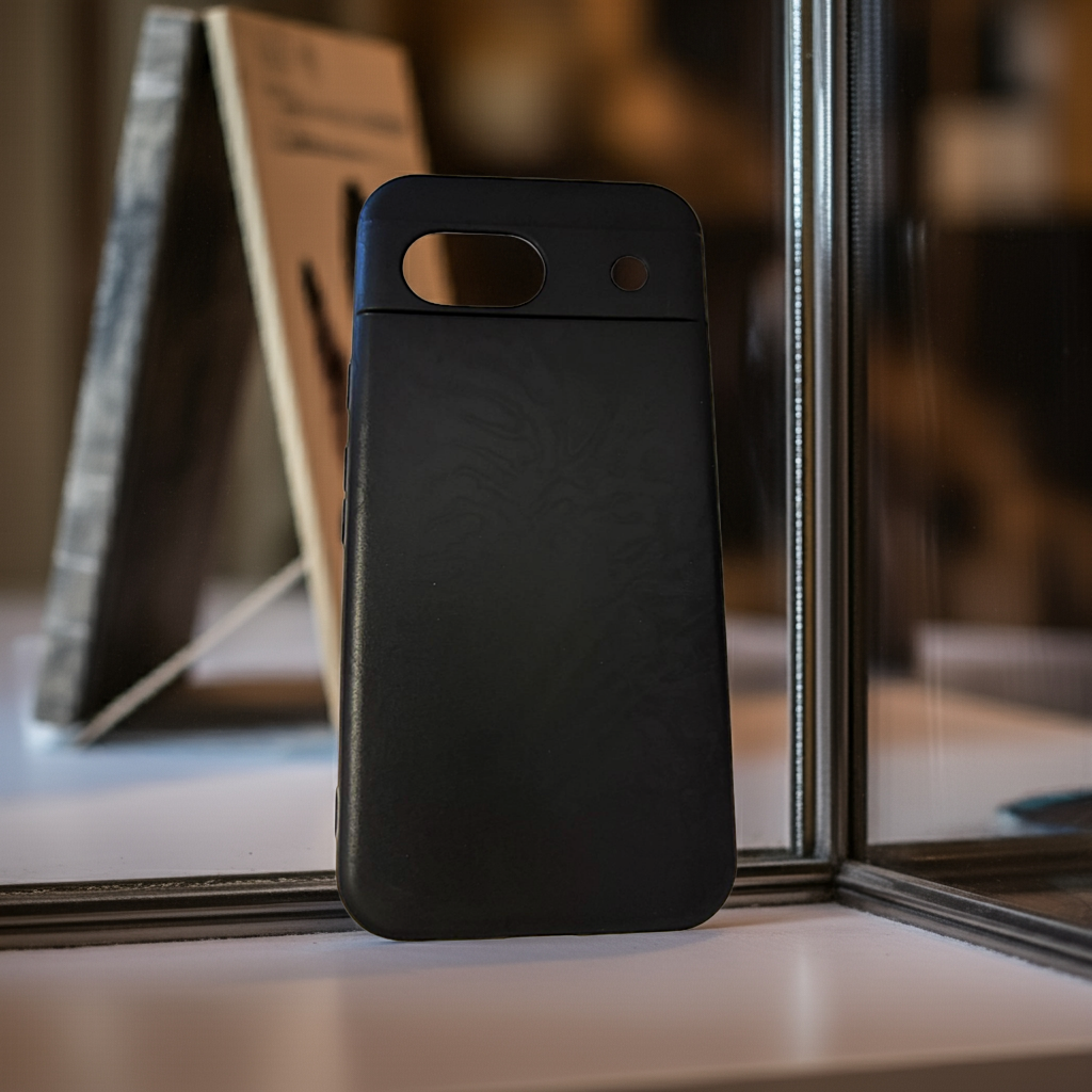Cover colorata Google Pixel 8 A- nero - MOKO
