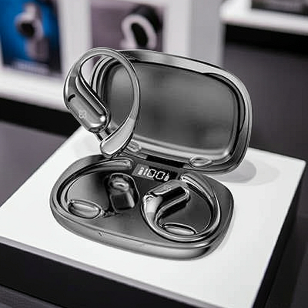 Auricolari Sportivi Neri per Allenamenti e Attività Fisica - MOKO