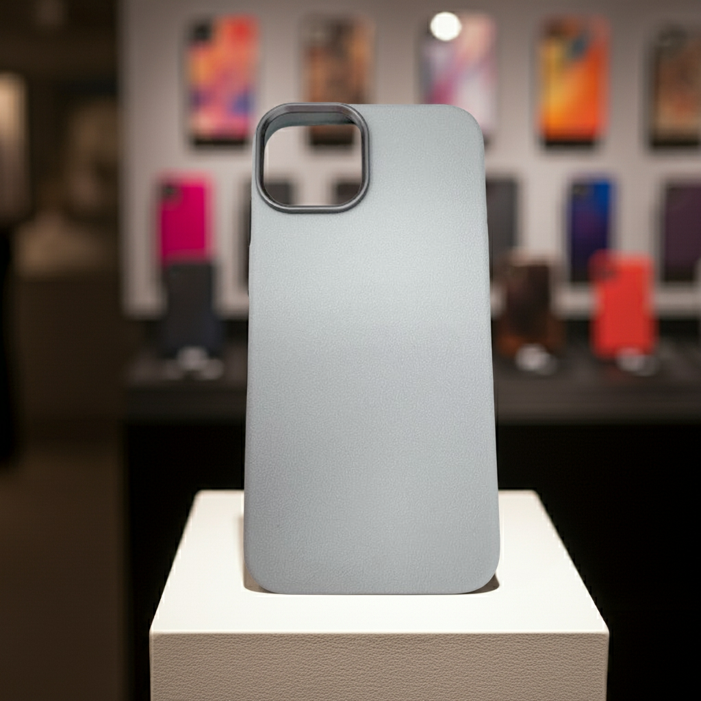 Cover iPhone 13 14 Grigio Chiaro - Protezione Elegante e Moderna - MOKO