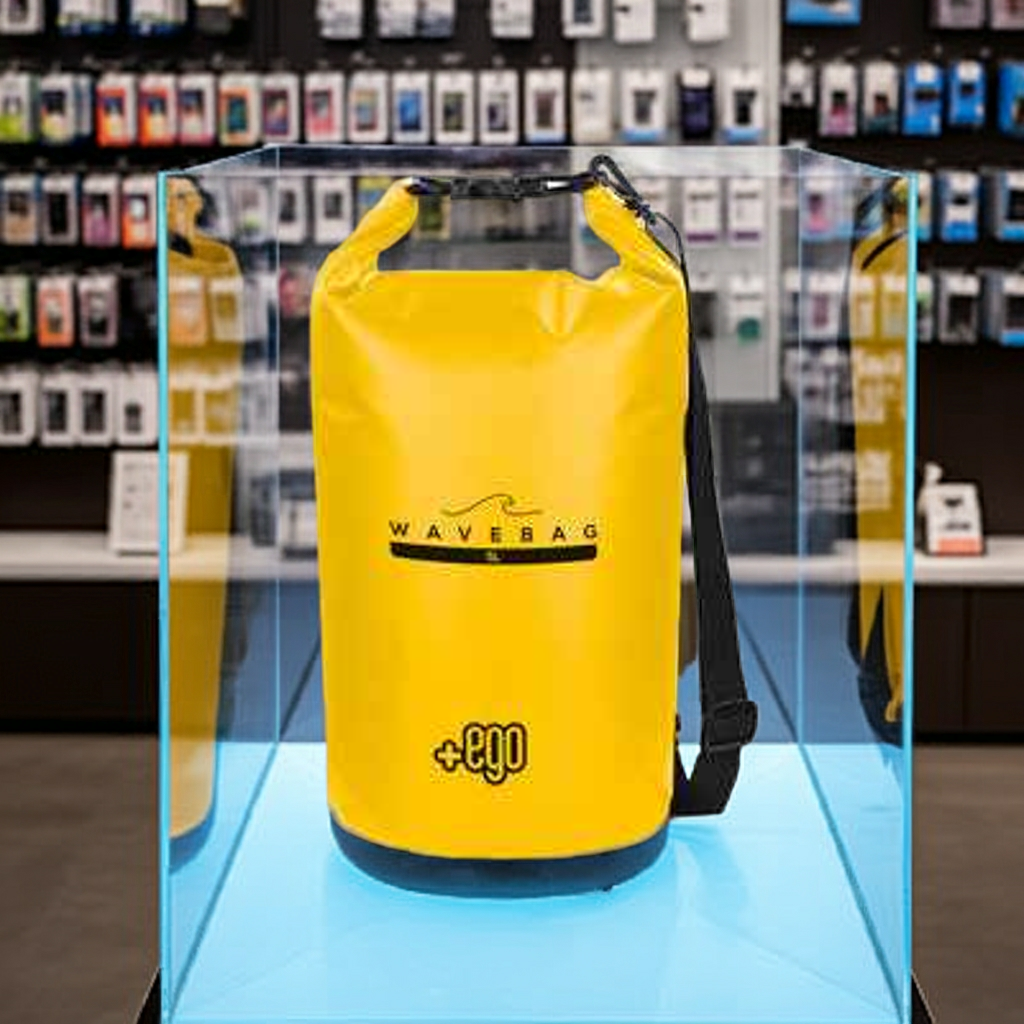 Sacca Impermeabile Universale Gialla WaveBag - MOKO