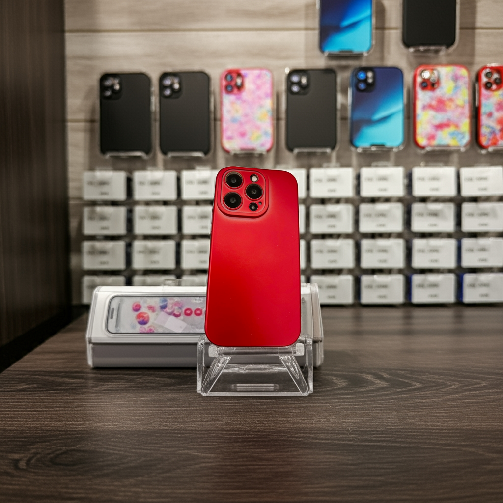 Cover colorata Iphone 14 Pro- rosso - MOKO