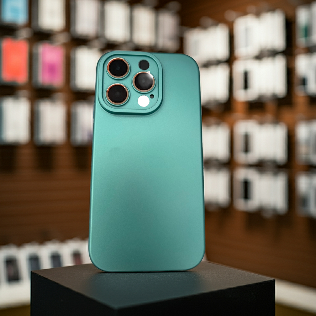 Cover colorata Iphone 15 Pro Max Verde acqua - MOKO