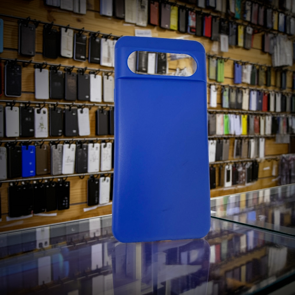 Cover Google Pixel 8 blu acceso - Protezione elegante e colorata - MOKO