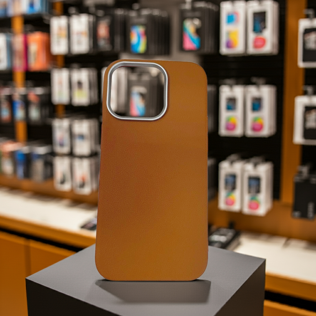 Cover colorata iPhone 14 Pro marrone - Protezione elegante e resistente - MOKO