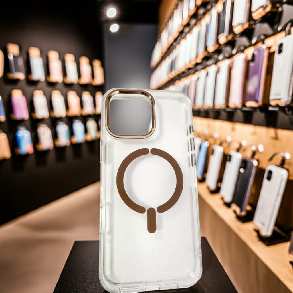 Cover trasparente iPhone 16 Pro Max MagSafe - Rame - MOKO