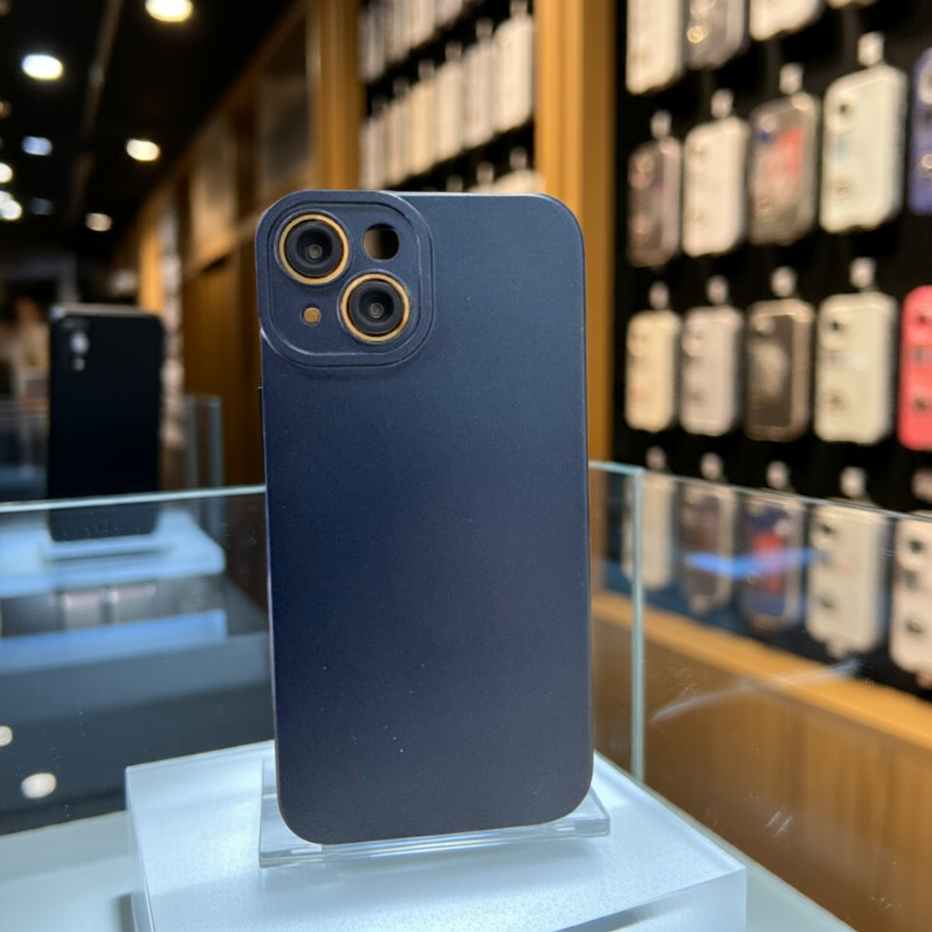 Cover colorata iPhone 14 Plus blu - Protezione e Stile Unico - MOKO