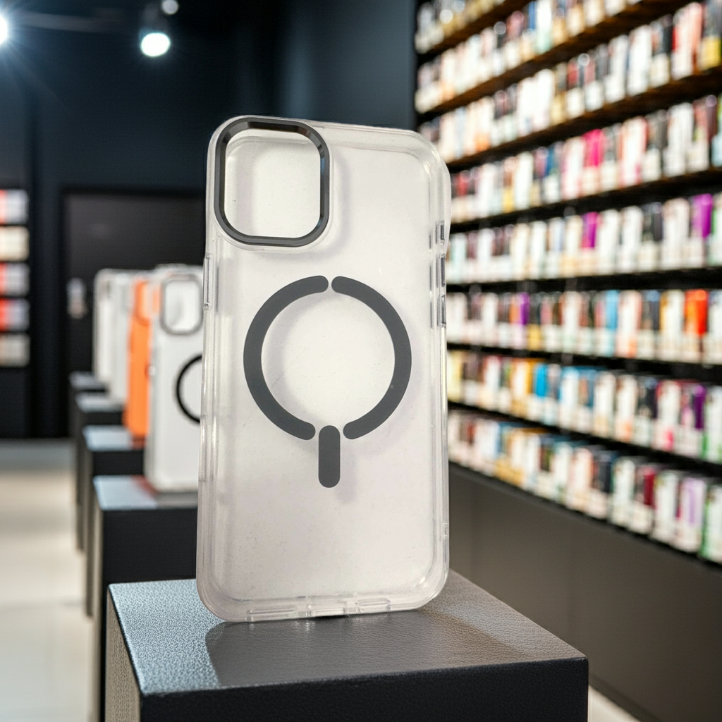 Cover trasparente MagSafe iPhone 16 Plus in titanio per massima protezione - MOKO