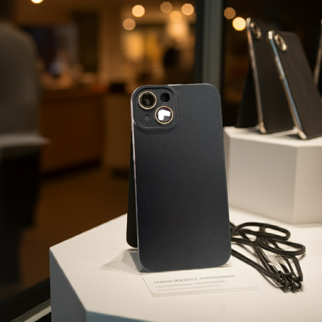 Cover colorata Iphone 14 nero - MOKO