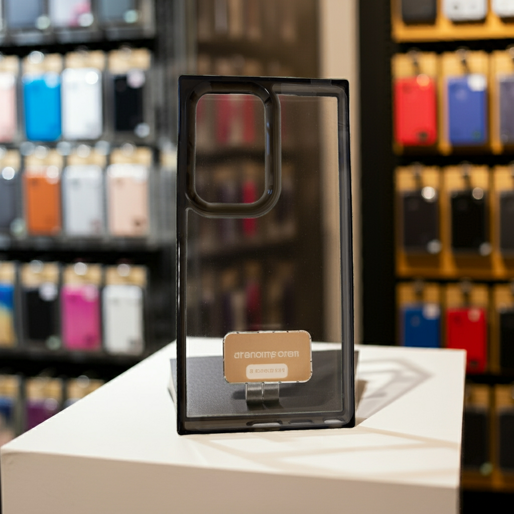 Cover trasparente Samsung Galaxy S24 ultra nero - MOKO