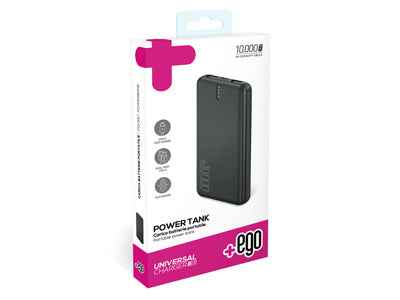 Power Bank Nero Ricarica Veloce - Design Compatto per Dispositivi Sempre Carichi - MOKO