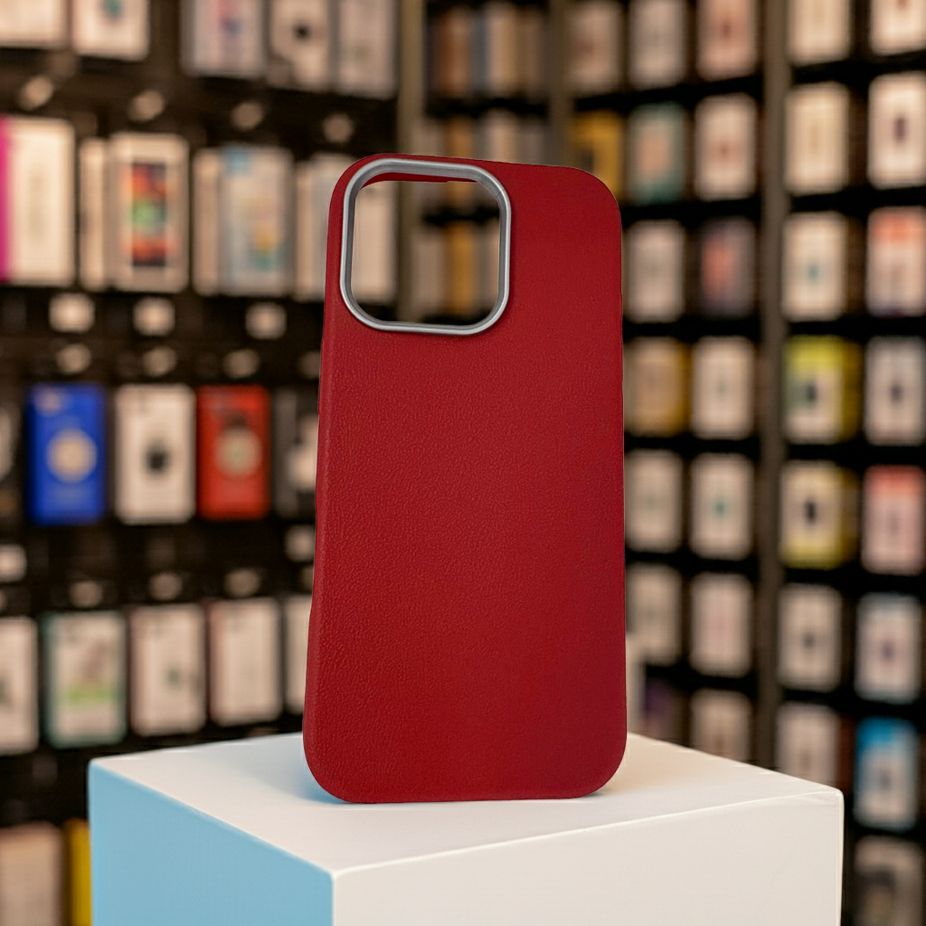 Cover colorata Iphone 16 Pro- rosso - MOKO