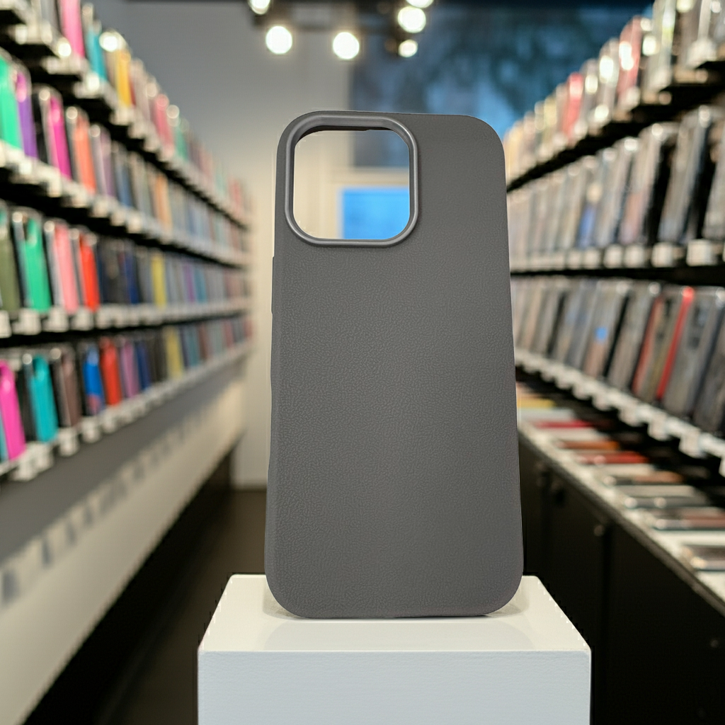 Cover colorata Iphone 16 Pro- grigio scuro - MOKO