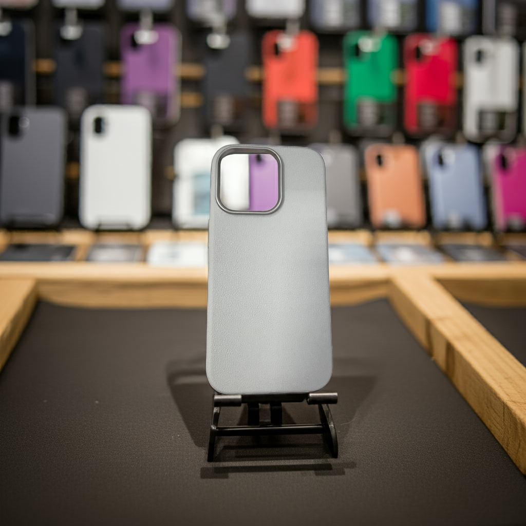 Cover colorata Iphone 14 Pro- grigio chiaro - MOKO