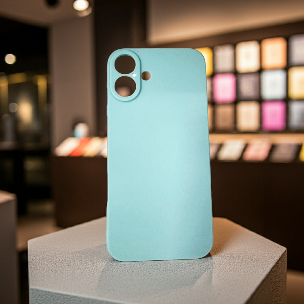 Cover iPhone 16 Plus verde acqua: protezione elegante e stile moderno - MOKO