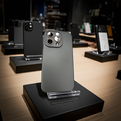 Cover colorata Iphone 14 Pro Max titanio - MOKO