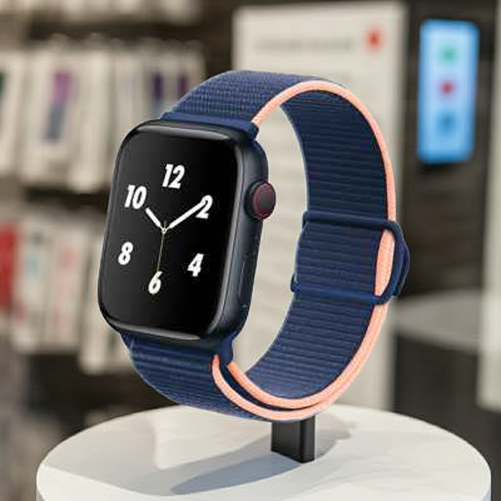 Cinturino smartwatch blu rosa per un look elegante e versatile - MOKO
