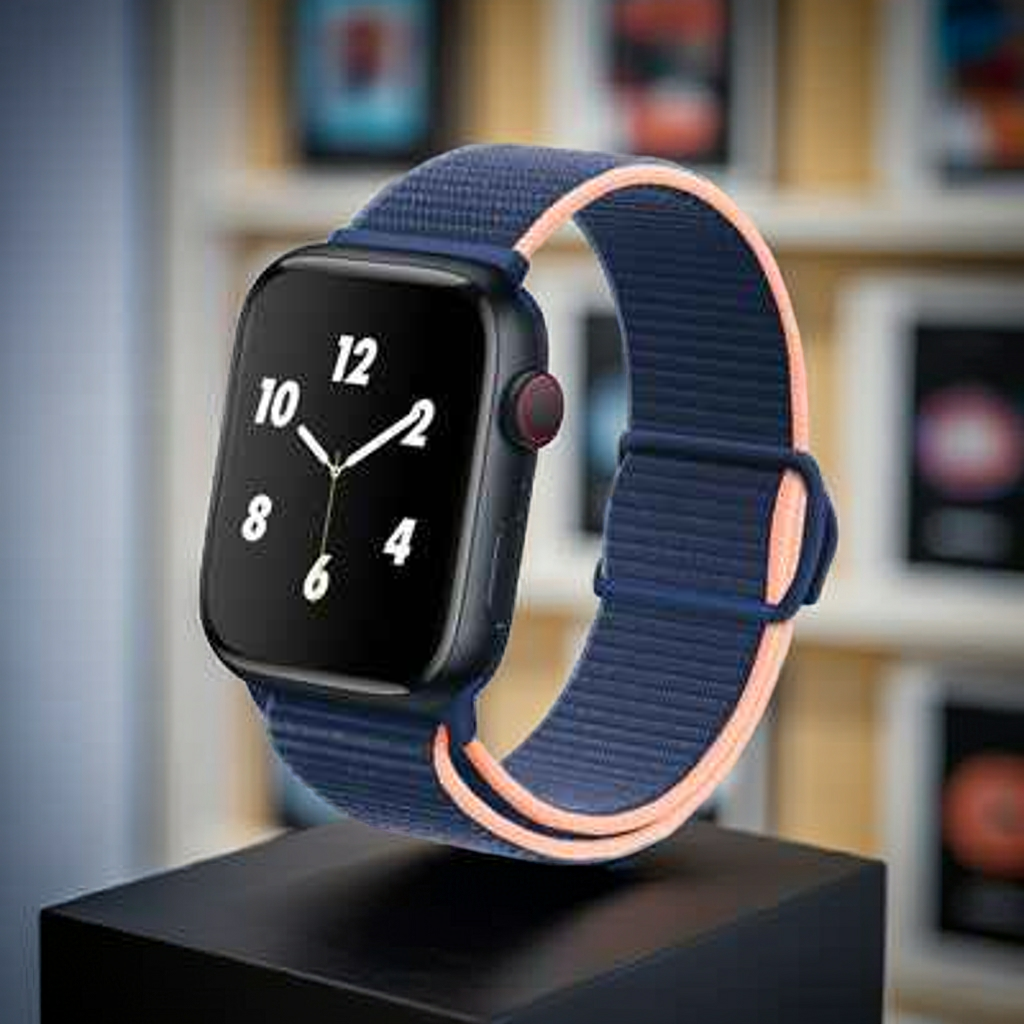 Cinturino smartwatch blu rosa per un look elegante e versatile - MOKO