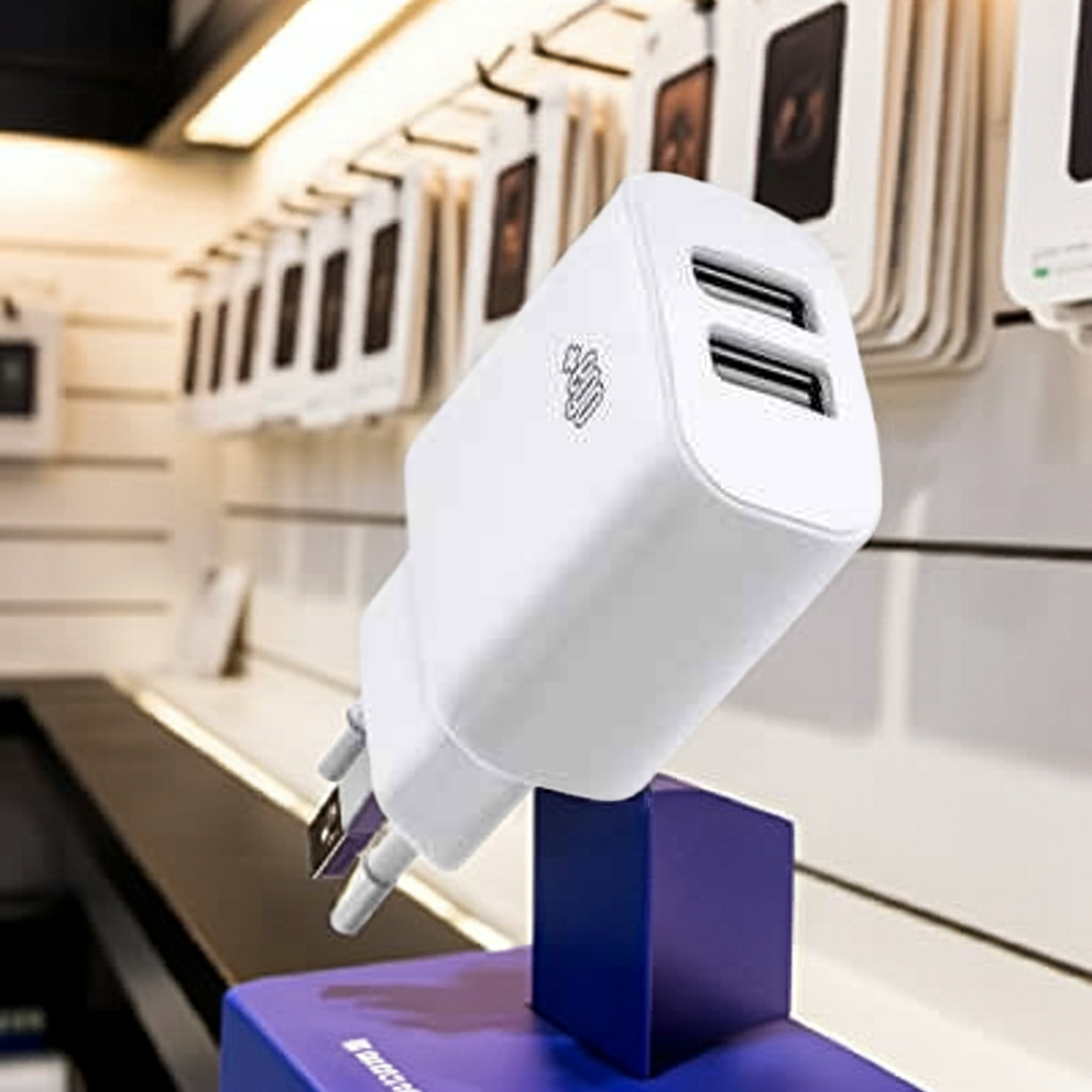 Caricatore dual USB per ricarica veloce e conveniente - MOKO