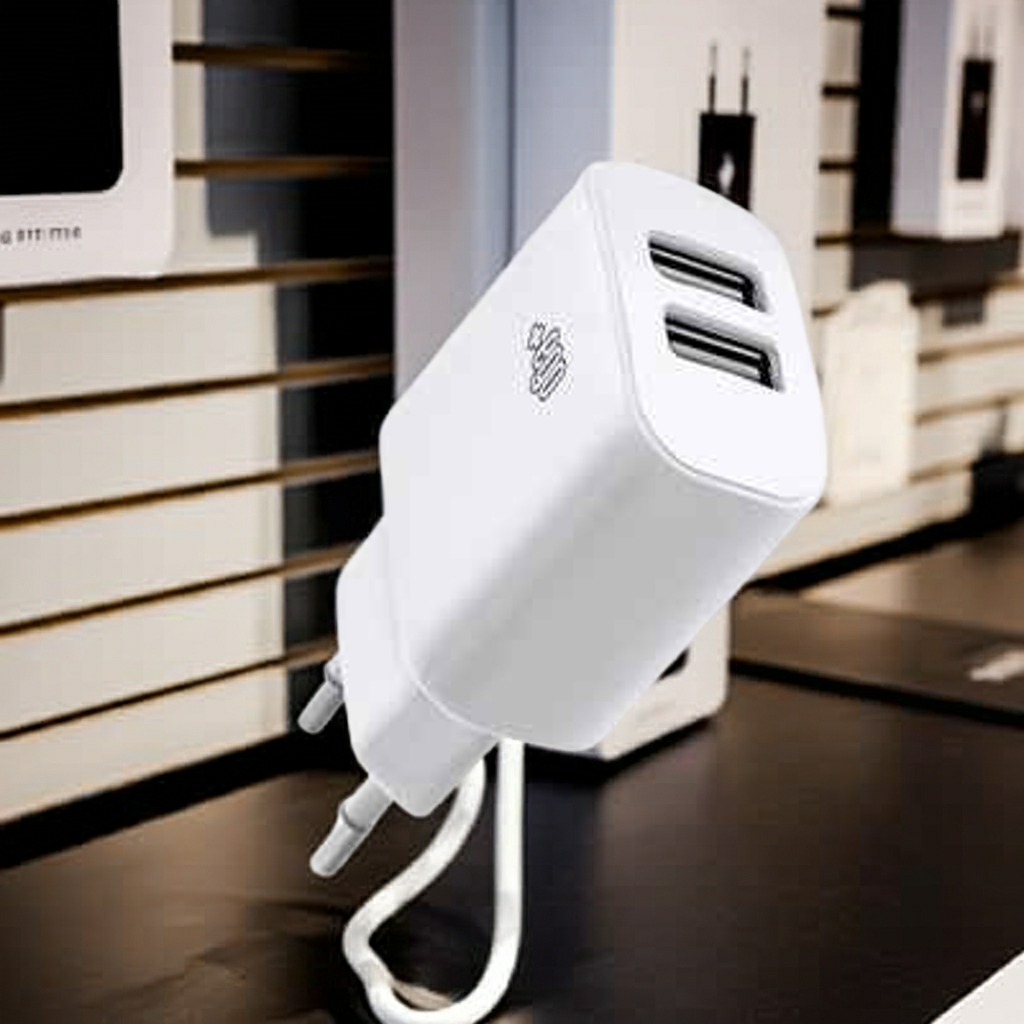 Caricatore dual USB per ricarica veloce e conveniente - MOKO