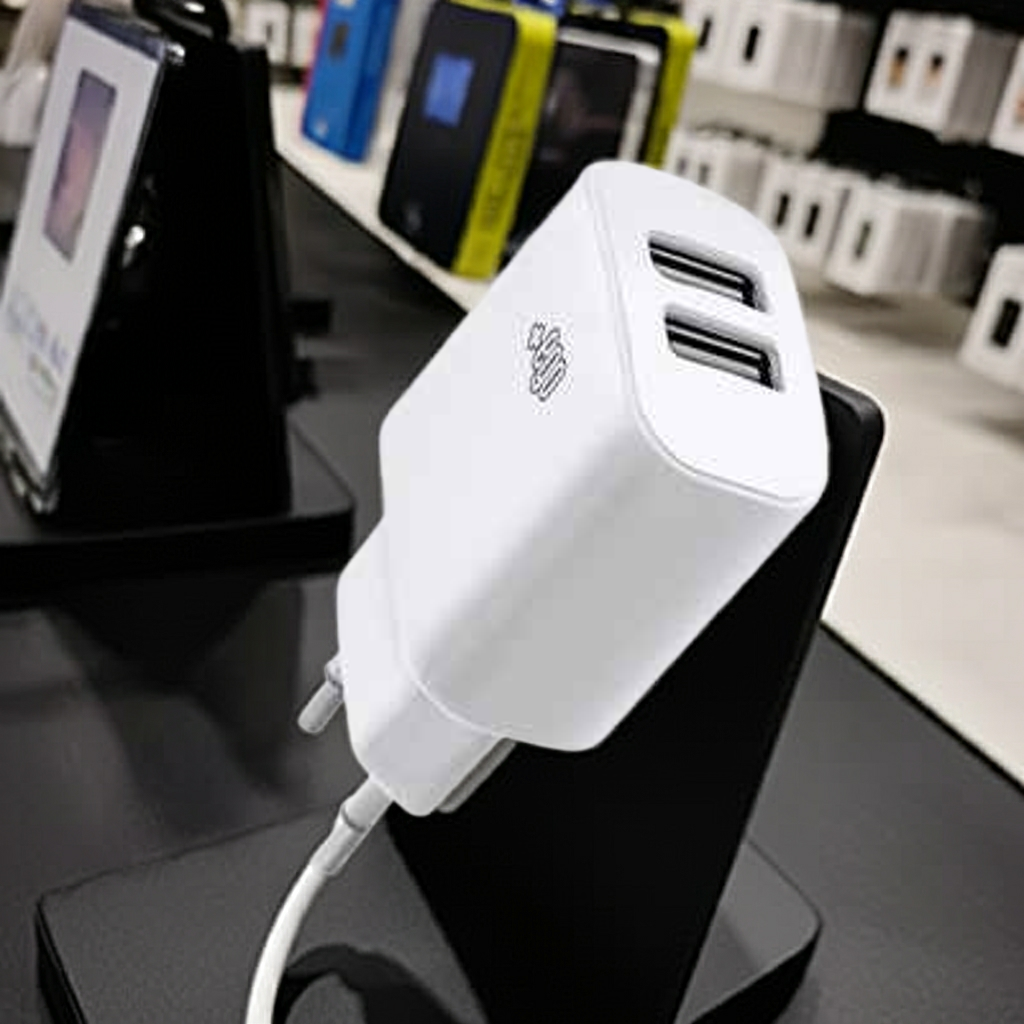 Caricatore dual USB per ricarica veloce e conveniente - MOKO