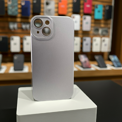 Cover iPhone 14 Plus argento - Custodia colorata e protettiva - MOKO