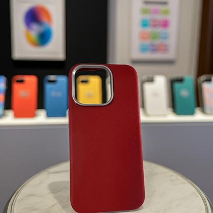 Cover iPhone 15 Pro rosso - Protezione elegante e vivace per il tuo smartphone - MOKO