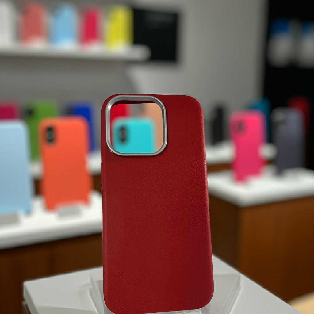 Cover iPhone 15 Pro rosso - Protezione elegante e vivace per il tuo smartphone - MOKO