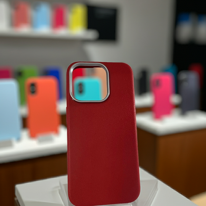 Cover iPhone 15 Pro rosso - Protezione elegante e vivace per il tuo smartphone - MOKO