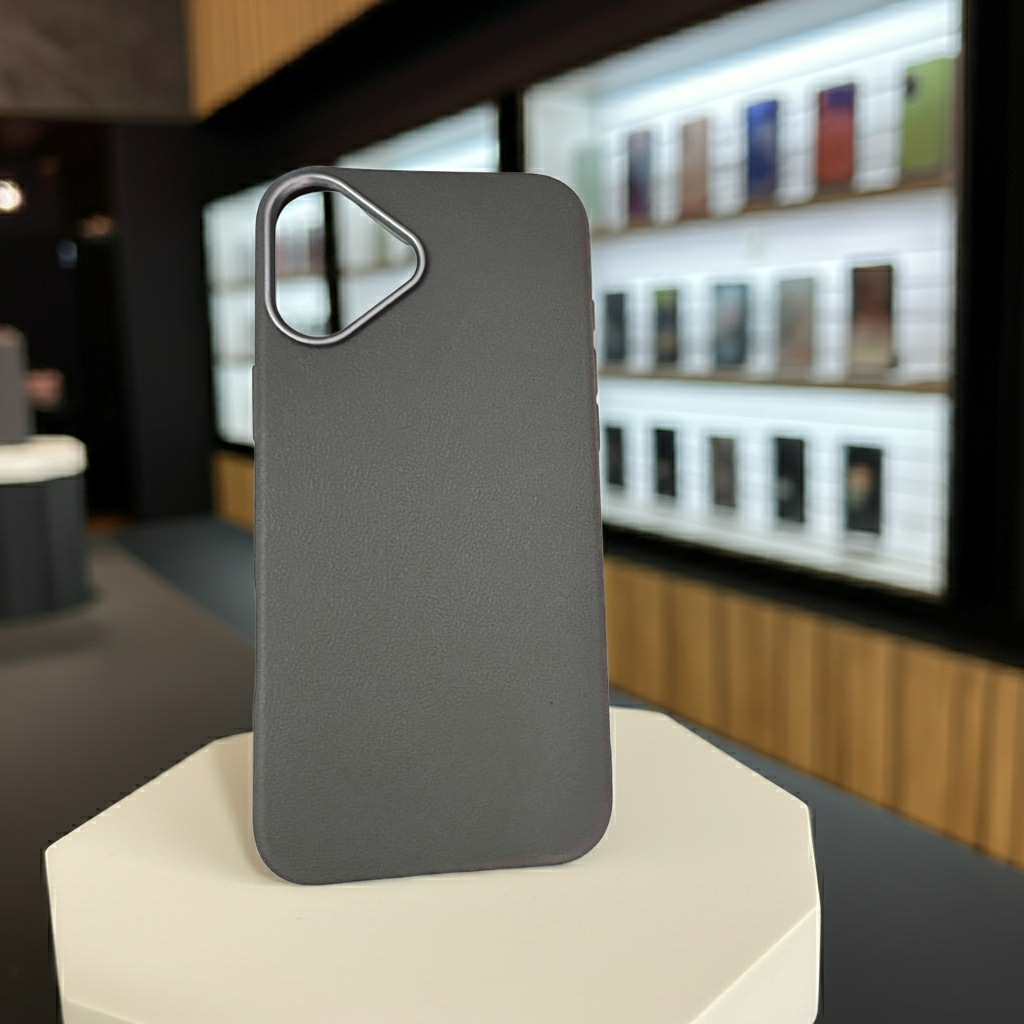 Cover colorata Iphone 16 Plus- grigio scuro - MOKO