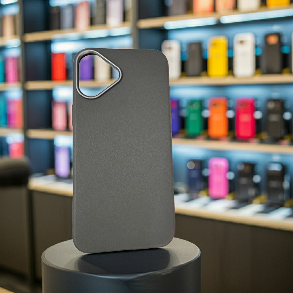 Cover colorata Iphone 16 Plus- grigio scuro - MOKO