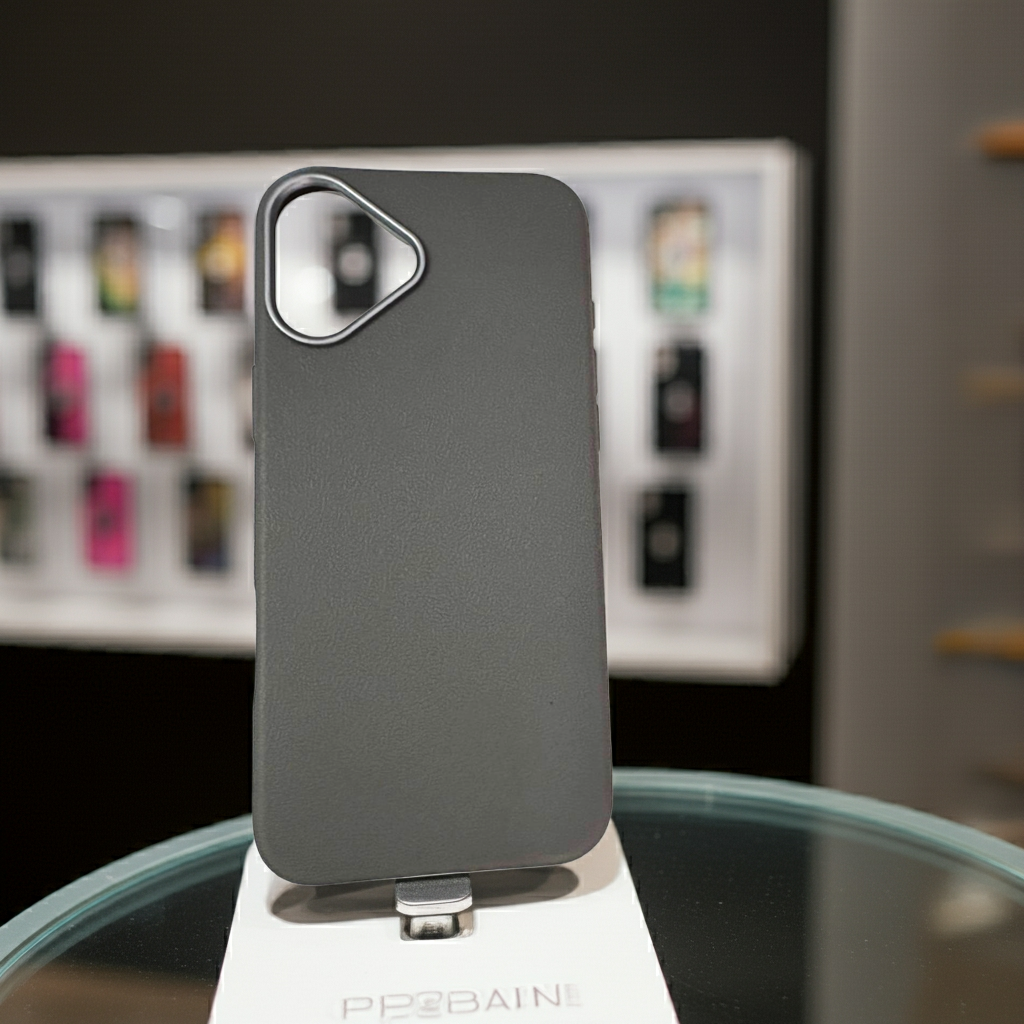 Cover colorata Iphone 16 Plus- grigio scuro - MOKO