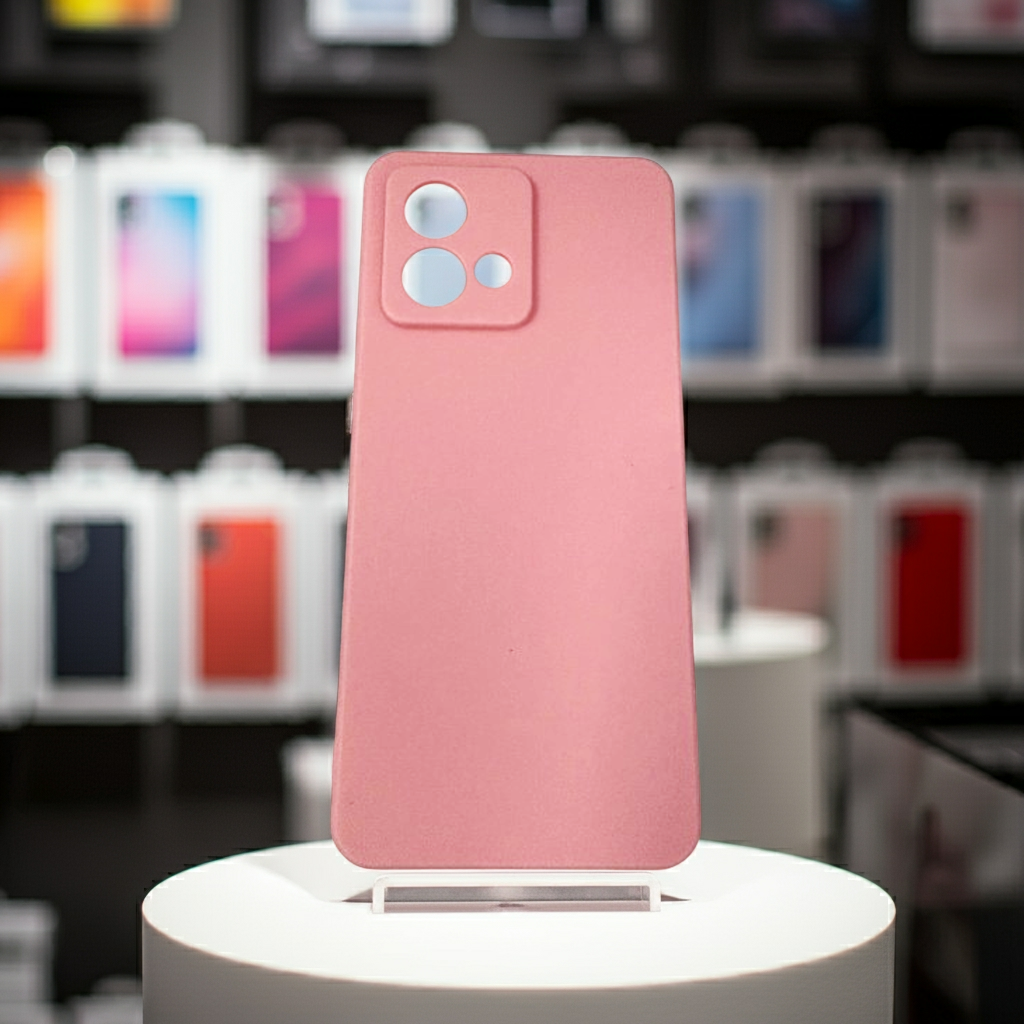 Cover Motorola G84 rosa colorata e protettiva - MOKO