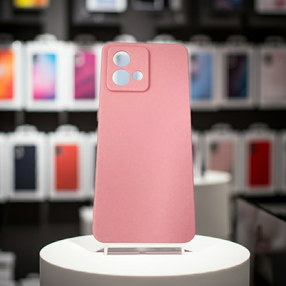 Cover Motorola G84 rosa colorata e protettiva - MOKO