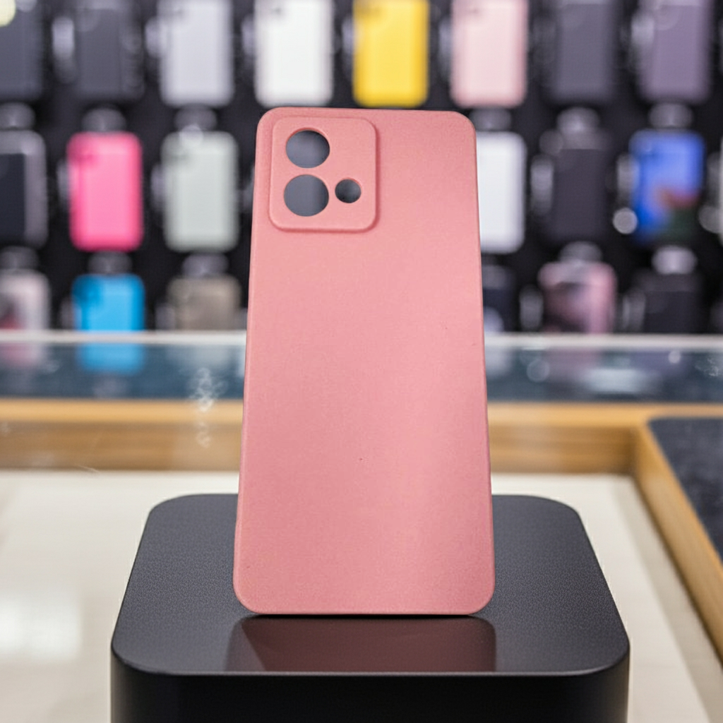 Cover Motorola G84 rosa colorata e protettiva - MOKO