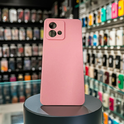 Cover Motorola G84 rosa colorata e protettiva - MOKO