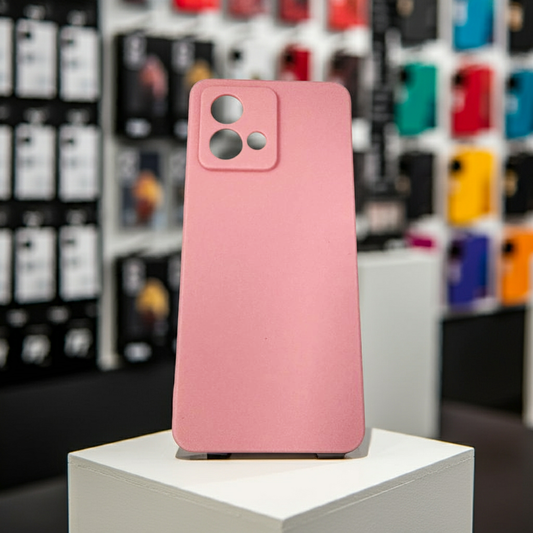 Cover Motorola G84 rosa colorata e protettiva - MOKO