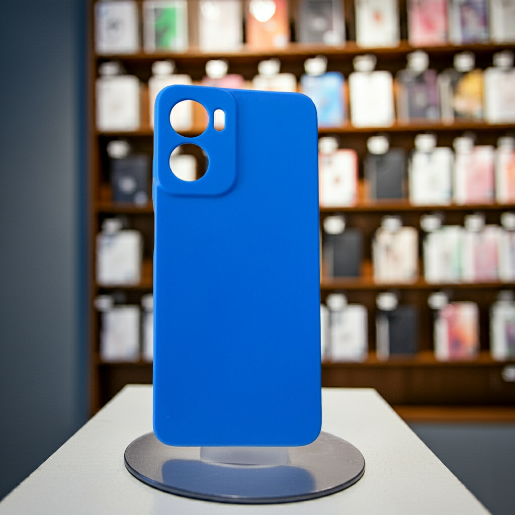 Cover Motorola G05 blu acceso - Custodia colorata e protettiva per il tuo smartphone - MOKO