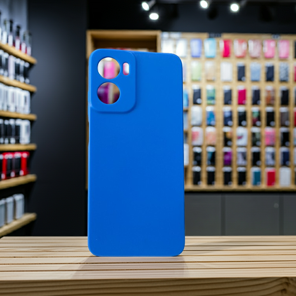 Cover Motorola G05 blu acceso - Custodia colorata e protettiva per il tuo smartphone - MOKO