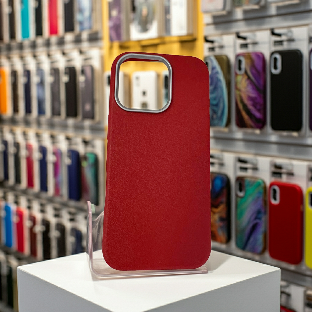 Cover colorata Iphone 16 Pro- rosso - MOKO
