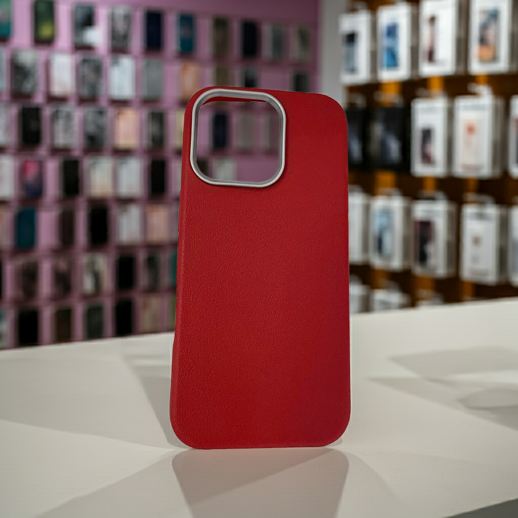 Cover colorata Iphone 16 Pro- rosso - MOKO